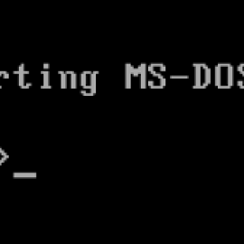 Multi arranque en MS-DOS