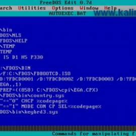 El fichero config.sys