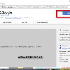 Eliminar Bing como buscador predeterminado en Windows 10